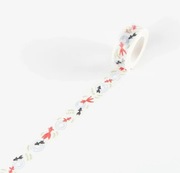 Taśma Washi ozdobna rybki, szer. 15 mm.