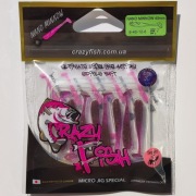 Crazy Fish Nano Minnow 1,6" klasyka w łowieniu okoni