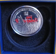 SREBRNE Ag925- 10 zł WYBORY 04.06.1989 - SOLIDARNOŚĆ