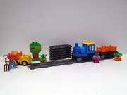 Lego DUPLO 10810 pociąg ciuchcia tory proste farma widły auto klocki