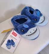 Kapcie Cleve 30/31 niebieski rekin miękkie dziecięce