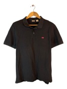 Koszulka polo Levis  czarna z logiem XL