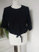 Weekday damska czarna bluzka wiskoza r XS