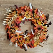 Wianek Dekoracyjny Jesienny  (SREDNICA 25 CM) 