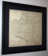 Mapa Polski - „Poland and Prussia”, J. Russell, 1799 rok oryginał
