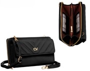 Mini torebka portfel z odpinanym długim paskiem Nowy 