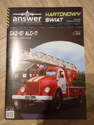 GAZ51 ALG17 drabina pożarnicza