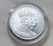 Niemcy, Prusy 1 Talar 1861 r Koronacja srebro 