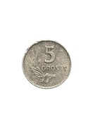 Polska 5 groszy 1960 rok 