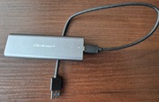 Qoltec Obudowa kieszeń do dysków M.2 SSD NVME PCI-E USB typ C