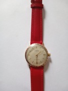 Zegarek damski Ruhla, 17 kamieni, mechaniczny, vintage, złocony