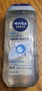 Żel pod prysznic Nivea men pure impact