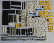 LEGO Pirates (Piraci) mały miks mix klocków budowlanych, lata 90