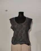 Koronkowa bluzka top/motyw kwiatowy/Atmosfere nowa rozmiar 38