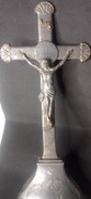 Krzyż pasyjka cyna