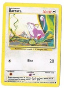 Rattata [1999-2000] #61 Pokemon Base Set