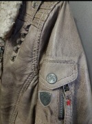 GIPSY.Damska kurtka ze skóry naturalnej.  XL