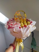 Słodki bukiet Raffaello Ferrero Rocher dzień matki ślub podziękowania 