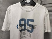 Męska bluzka sportowa T-shirt  4F rozmiar L/XL  Bawełna 100 %