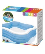 Basen dmuchany dla dzieci Intex kwadrat 229 229 56 z zestawem naprawczym