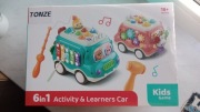 Tonze Autobus edukacyjny montessori 6w1 