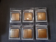 Karlik Deco - włączniki złote