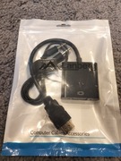 Adapter HDMI - Vga oraz kabel Aux