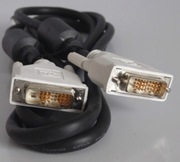 30szt. Kabel przewód do monitora monitorowy ferryt DVI-D do DVI-D 18+1 pin