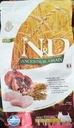  FARMINA N&D ANCESTRAL GRAIN CANINE CHICKEN & POMEGRANATE ADULT MINI 800G
