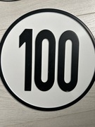 Tabliczka, szyld, index prędkości