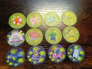 ORYGINALNE Pokémon TAZO Lays 2000/2001 | Poison & Grass | Kolekcjonerskie