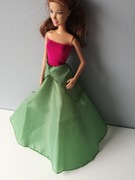 Ubranka dla lalki Barbie - Suknia kwiat