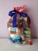 Zestaw prezentowy Minecraft maskotka klocki uno 