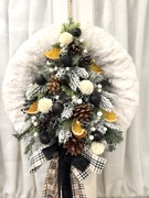 Stroik Świąteczny na drzwi