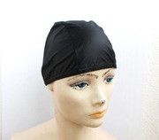 Czepek kąpielowy na basen pływacki z materiału LAYCRA ZESTAW= 3 sztuki