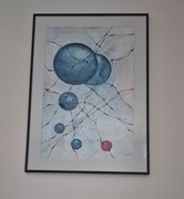 Obraz neuro art akwarela