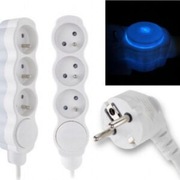 Przedłużacz 3m 3gniazdka +uziemienie +włącznik