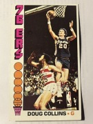 1976-77 TOPPS #38 76ERS Doug Collins