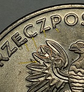 50 zł 1983, Łukasiewicz, ładny destrukt