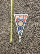 Zabytkowy proporczyk FC Inter Mediolan Milano FIFA 70/80s klubowy PRL