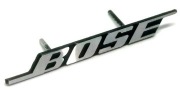 Naklejka Znaczek BOSE Emblemat Głośniki Napis Bolce Bolcami logo 53mm x 6mm
