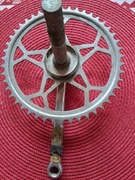 Mechanizm korbowy do roweru z PRL-u typu Wigry, Jubilat, Flaming.