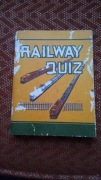 Książka Railway Quiz używana uszkodzona jak na zdjęciach po angielsku