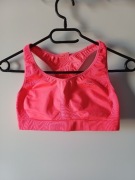 Kalenji, Koralowy top sportowy w bardzo dobrym stanie, rozmiar XS/S