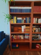 Drewniany regał na książki VOX