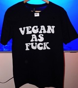 T-shirt męski VEGAN AS FUCK
