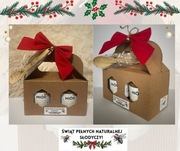ŚWIĄTECZNY ZESTAW PREZENTY Z PYŁKIEM I PIERZGĄ PSZCZELĄ 