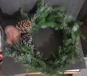 Stroik ozdoba cmentarz wianki wszystkich świętych 