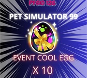 10x Event Cool Egg | Pet Simulator 99 | PS99 | Roblox | Najszybciej