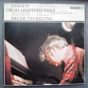Bach - Rilling – Orgelmeisterwerke 1975 Japan-Denon first press (NM-)